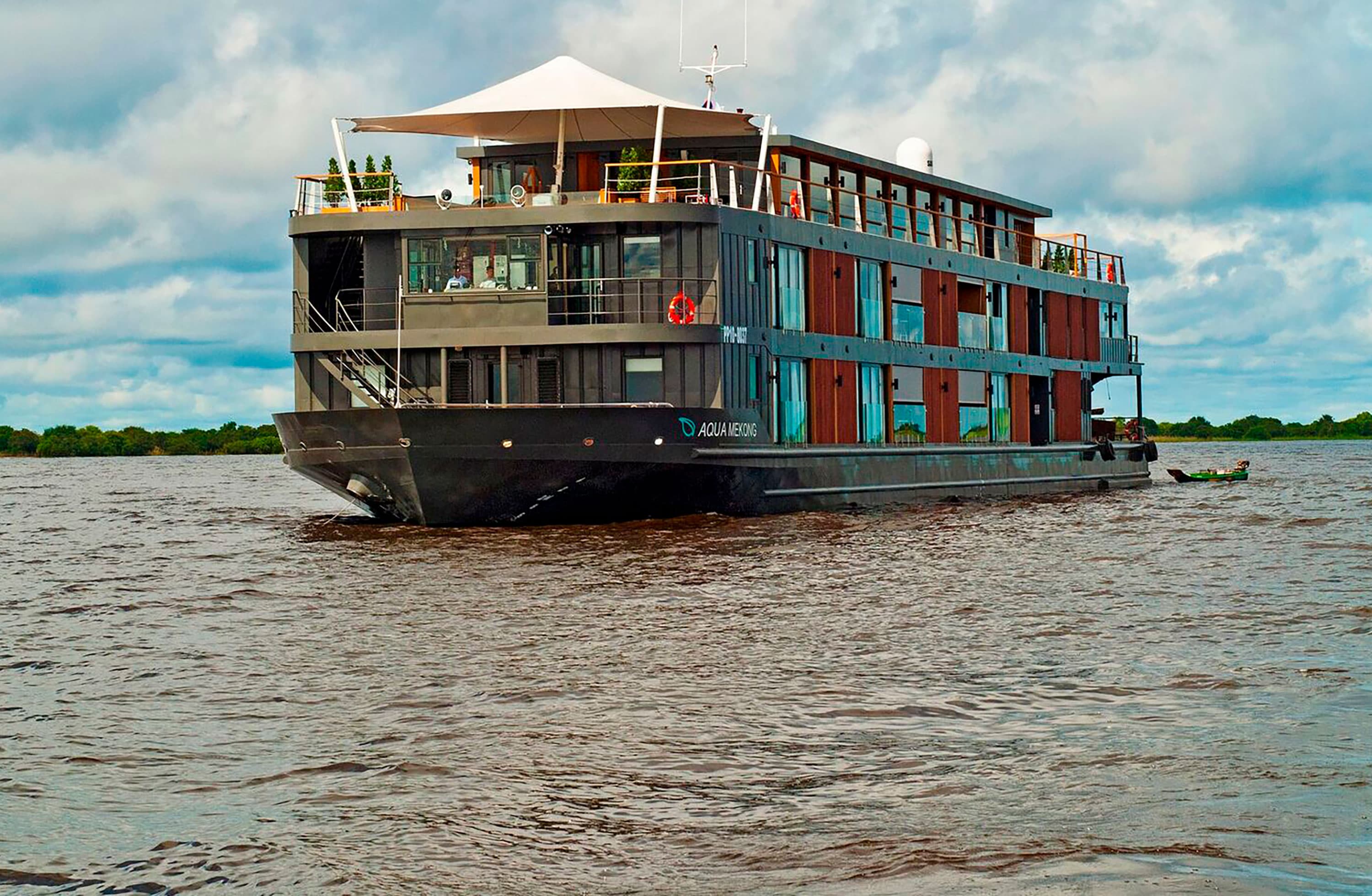 Crucero de lujo de 5 das  por el ro Mekong  - Camboya
